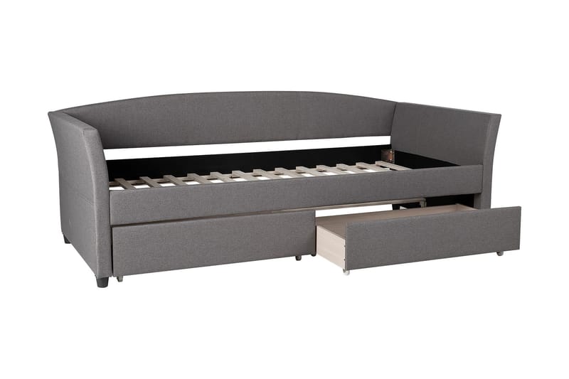 Genesis Säng 90x200 cm - Grå - Möbler - Säng - Sängar med förvaring