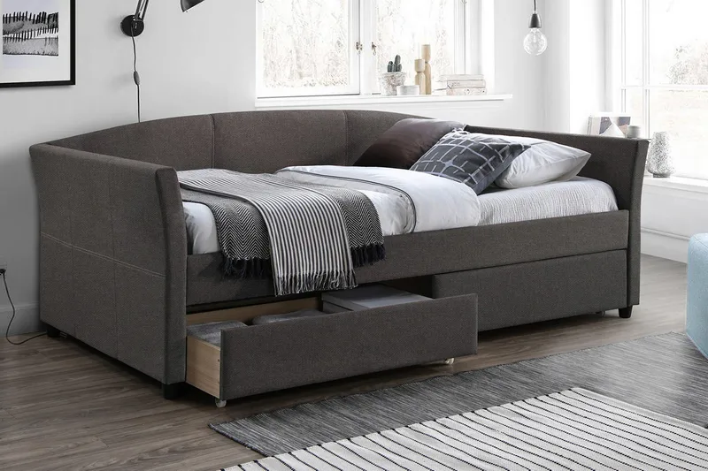 Genesis Säng med Harmony Top Madrass Grå, undefined