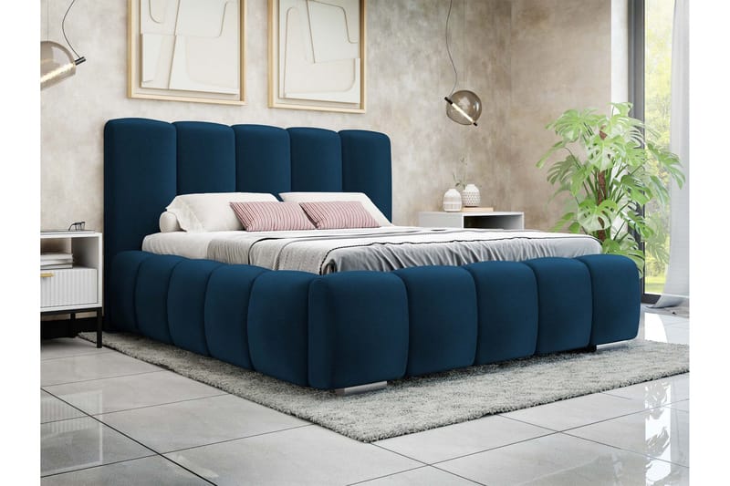 Gioia Förvaringssäng 140x200 cm - Beige - Möbler - Säng - Sängar med förvaring