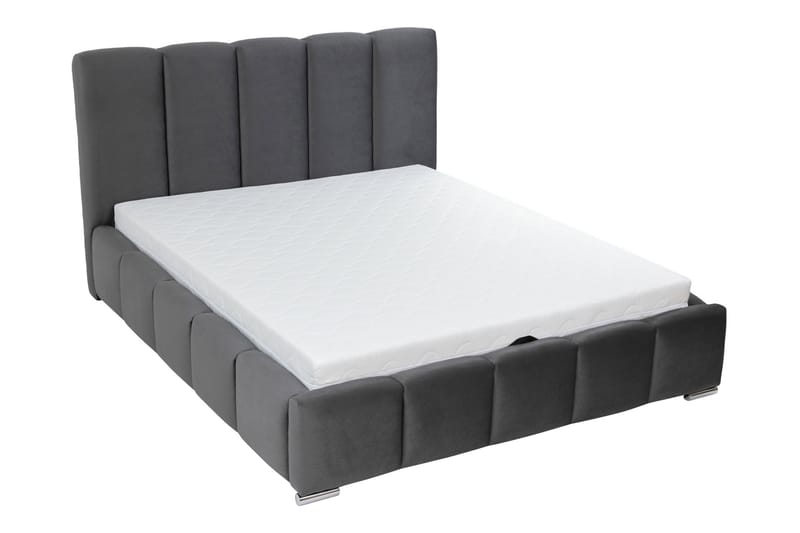 Gioia Förvaringssäng 160x200 cm - Beige - Möbler - Säng - Sängar med förvaring