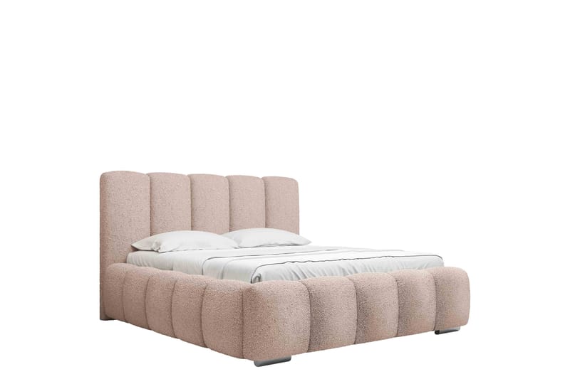 Gioia Förvaringssäng 160x200 cm - Rosa - Möbler - Säng - Sängar med förvaring