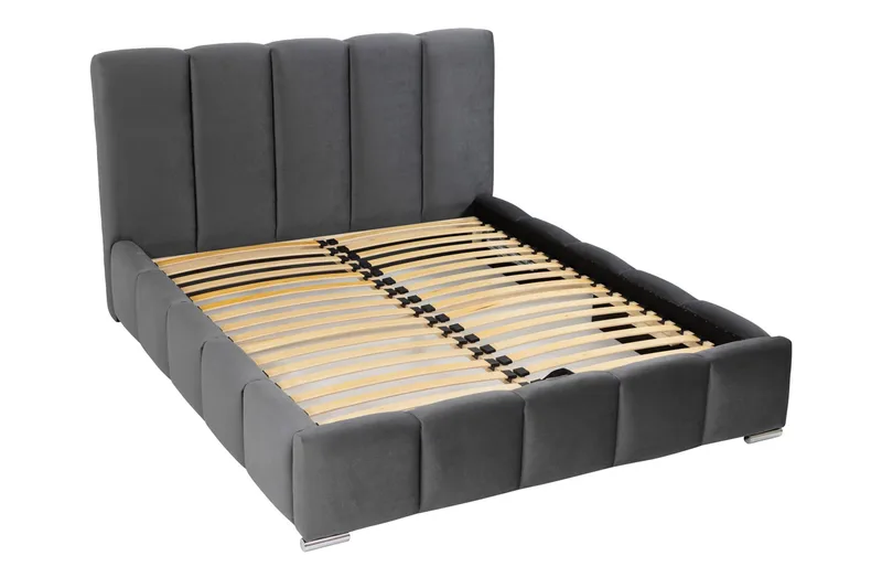 Gioia Förvaringssäng 160x200 cm - Svart - Möbler - Säng - Sängar med förvaring