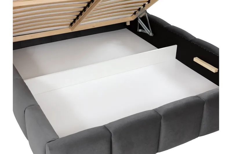 Gioia Förvaringssäng 180x200 cm - Vit - Möbler - Säng - Sängar med förvaring