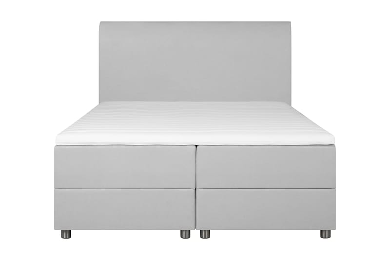 Happy Sängpaket Förvaringssäng 160x200 cm  Ljusgrå - Ljusgrå - Komplett sängpaket - Sängar med förvaring