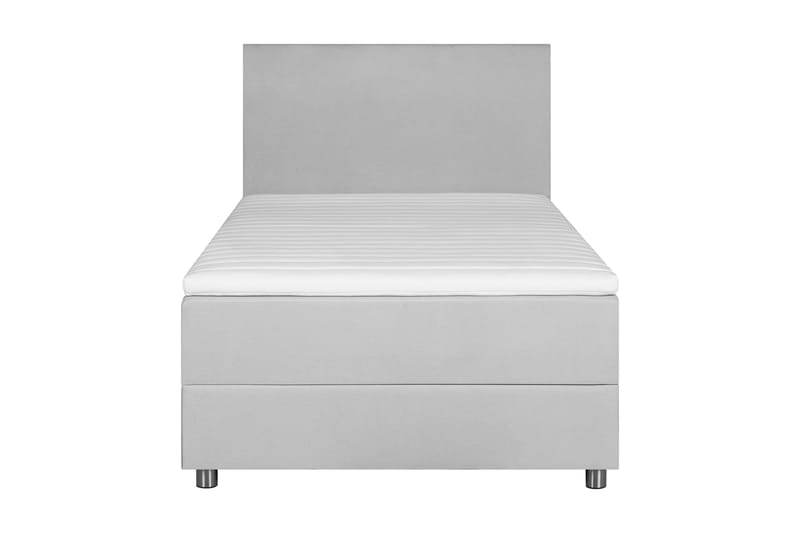 Happy Sängpaket Förvaringssäng 90x200 - Ljusgrå - Komplett sängpaket - Sängar med förvaring