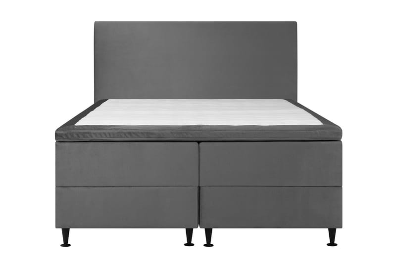 Happy Plus Sängpaket Förvaringssäng 160x200 cm  - Grå - Möbler - Säng - Komplett sängpaket