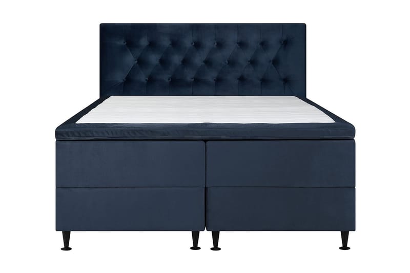 Happy Plus Sängpaket Förvaringssäng 160x200 cm  - Mörkblå - Möbler - Säng - Sängar med förvaring