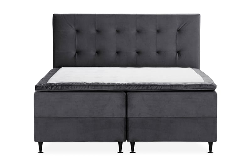 Happy Plus Sängpaket Förvaringssäng 180x200 cm  - Mörkgrå - Möbler - Säng - Komplett sängpaket