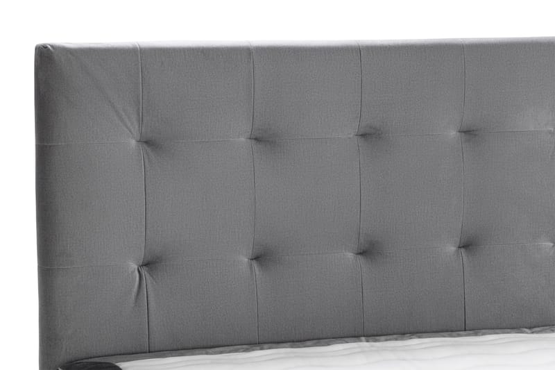 Happy Plus Sängpaket Förvaringssäng 140x200 cm - Grå - Komplett sängpaket - Sängar med förvaring