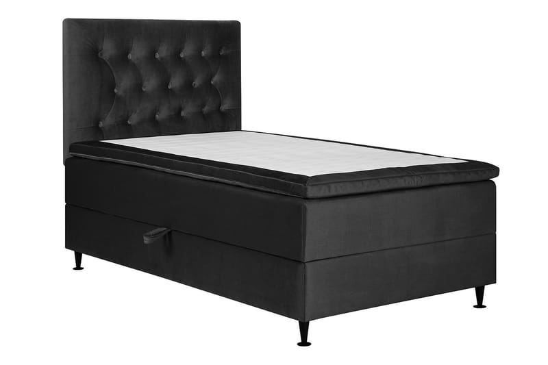 Happy Plus Sängpaket Förvaringssäng 120x200 cm  - Mörkgrå - Möbler - Säng - Komplett sängpaket