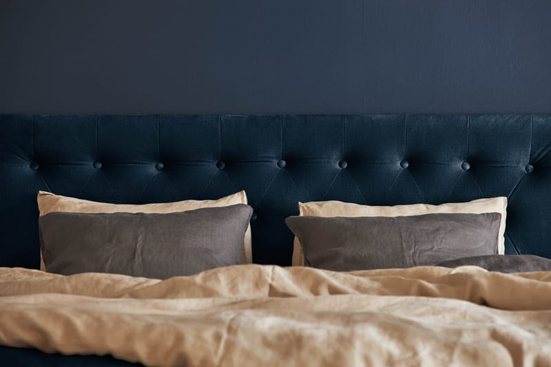 Happy Plus Sängpaket Förvaringssäng 140x200 cm  - Mörkblå - Sängar med förvaring