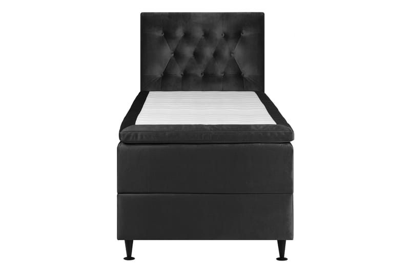 Happy Plus Sängpaket Förvaringssäng 90x200 cm  - Mörkgrå - Möbler - Säng - Komplett sängpaket