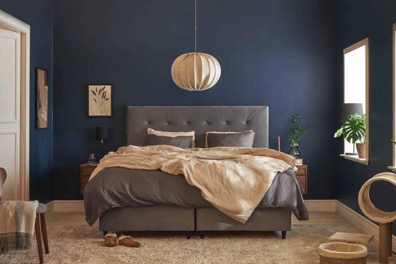 Happy Plus Sängpaket Förvaringssäng 180x200 cm   Grå - Grå - Möbler - Säng - Komplett sängpaket