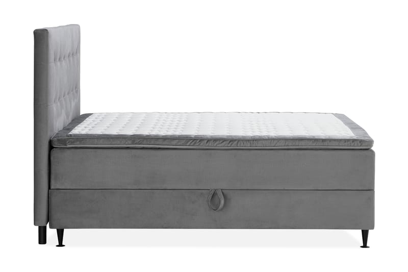 Happy Plus Sängpaket Förvaringssäng 180x200 cm   Grå - Grå - Komplett sängpaket - Sängar med förvaring