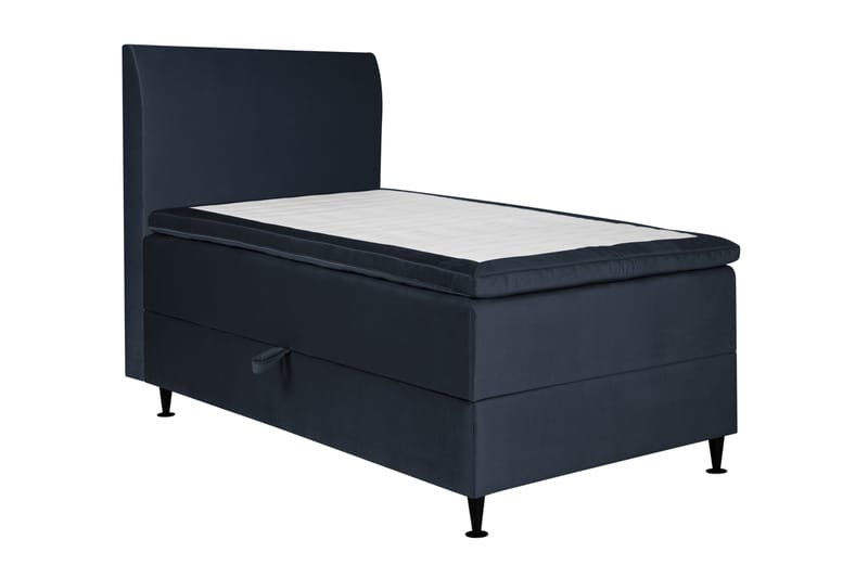 Happy Plus Sängpaket Förvaringssäng 90x200 cm  - Mörkblå - Komplett sängpaket - Sängar med förvaring