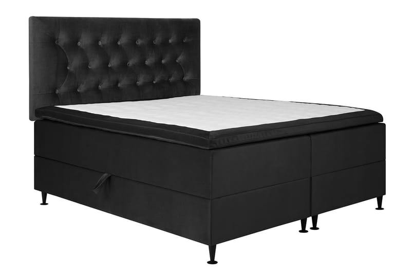 Happy Plus Sängpaket Förvaringssäng 160x200 cm  - Mörkgrå - Möbler - Säng - Komplett sängpaket