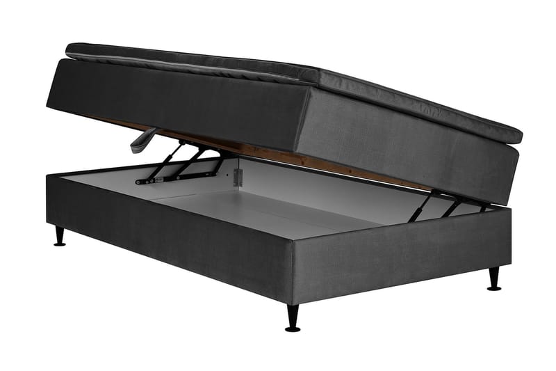 Happy Plus Säng med Förvaring120x200 - Mörkgrå - Möbler - Säng - Komplett sängpaket