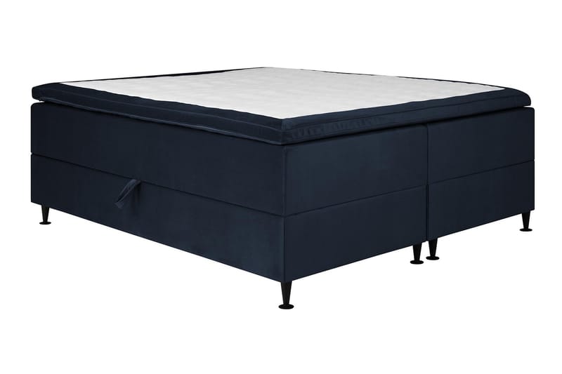 Happy Plus Förvaringssäng 160x200 cm - Mörkblå - Sängar med förvaring - Dubbelsäng med förvaring