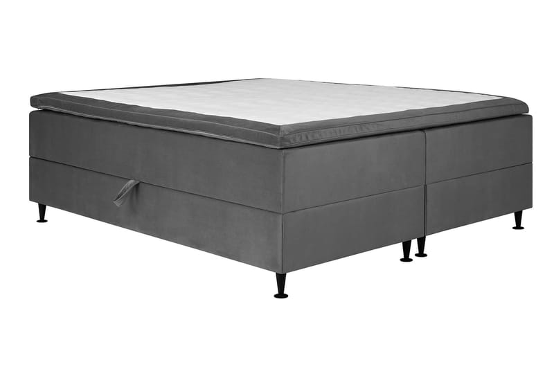 Happy Plus Förvaringssäng 180x200 cm - Grå - Möbler - Säng - Komplett sängpaket
