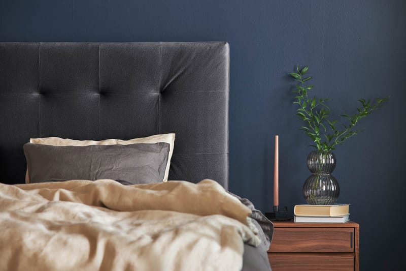 Happy Plus Sängpaket Förvaringssäng 180x200 cm - Mörkgrå - Möbler - Säng - Ramsäng