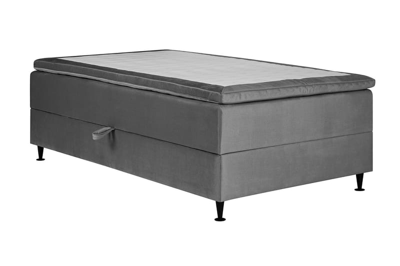 Happy Plus Säng med Förvaring90x200 - Grå - Möbler - Säng - Komplett sängpaket