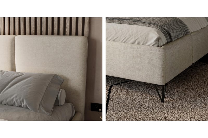 Itaca Förvaringssäng - Beige - Möbler - Säng - Sängar med förvaring