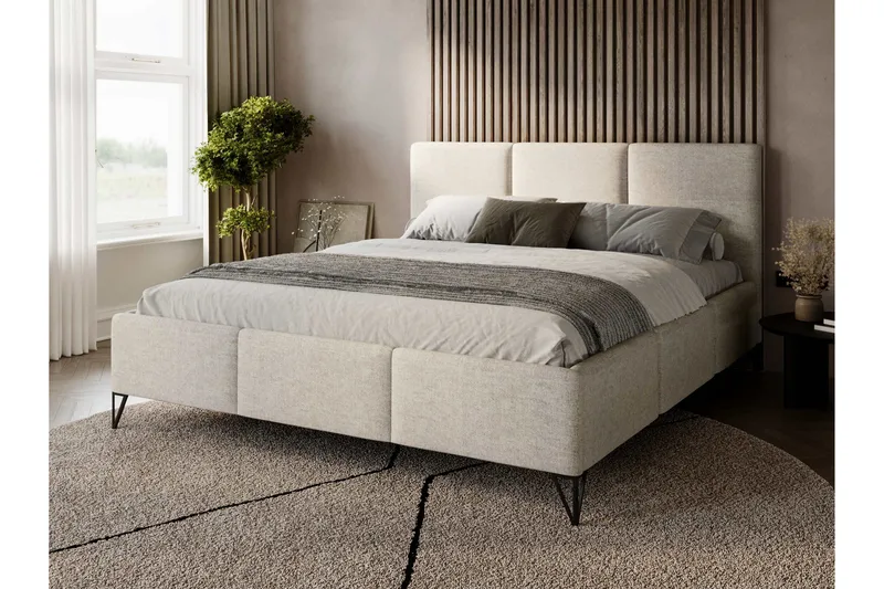 Itaca Förvaringssäng - Beige - Möbler - Säng - Sängar med förvaring