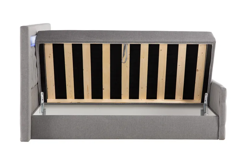 Kontinentalsäng Cloud47 Francisco Sängpaket Grey Lift-Up förvaring - Möbler - Säng - Sängar med förvaring