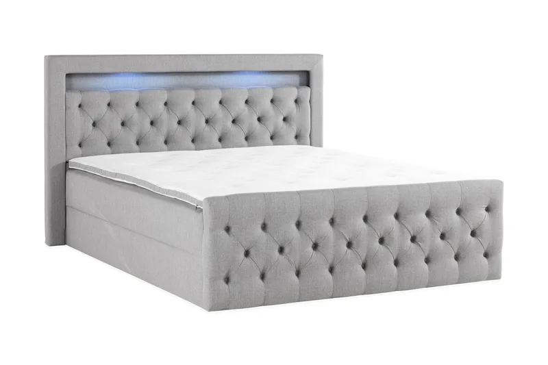 Kontinentalsäng Cloud47 Francisco Sängpaket Grey Lift-Up förvaring - Möbler - Säng - Sängar med förvaring