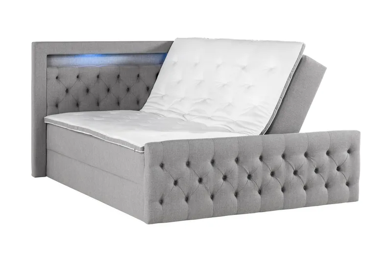 Kontinentalsäng Cloud47 Francisco Sängpaket Grey Lift-Up förvaring - Möbler - Säng - Sängar med förvaring