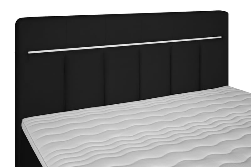 Lysekil Sängpaket Förvaringssäng 180x200 LED - Mörkgrå - Möbler - Säng - Sängar med förvaring