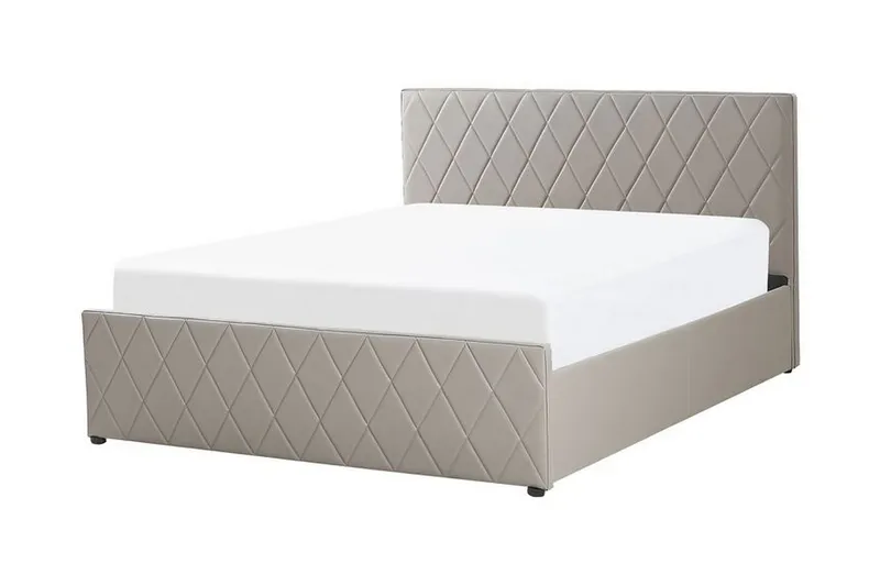 Rochefort Förvaringssäng 140x200 cm - Konstläder/Grå - Möbler - Säng - Sängar med förvaring