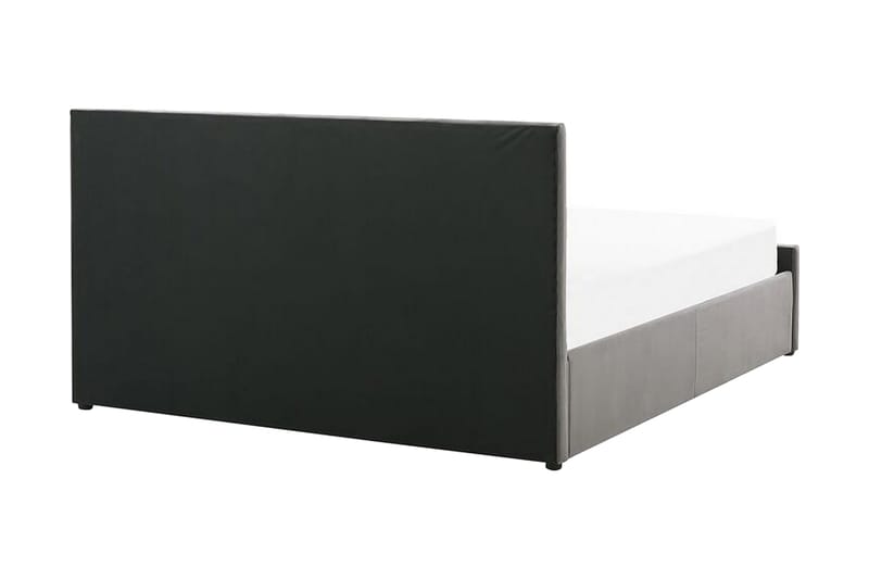 Rochefort Förvaringssäng 160x200 cm - Sammet/Grå - Möbler - Säng - Sängar med förvaring