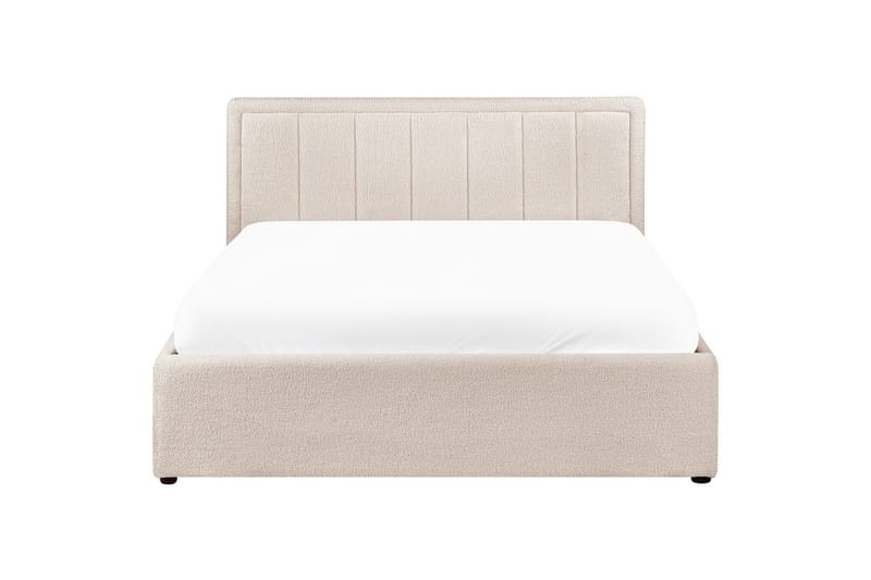 Säng med förvaring Montlaur Beige, 140x200 cm - Beige, 140x200 cm - Möbler - Säng - Sängar med förvaring