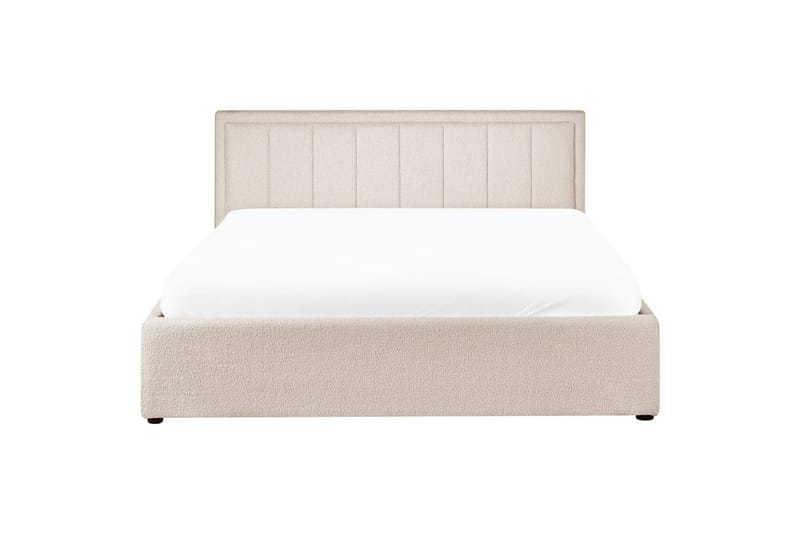 Säng med förvaring Montlaur Beige, 160x200 cm - Beige, 160x200 cm - Möbler - Säng - Sängar med förvaring