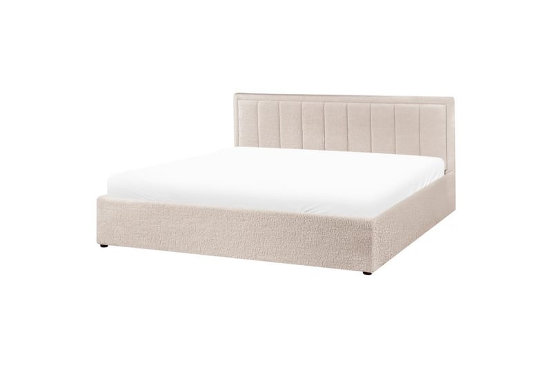 Säng med förvaring Montlaur Beige, 180x200 cm - Beige, 180x200 cm - Möbler - Säng - Sängar med förvaring