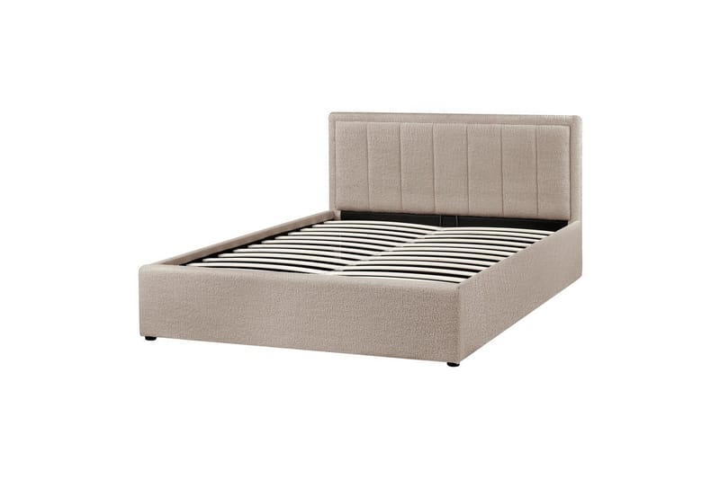 Säng med förvaring Montlaur Taupe, 140x200 cm - Taupe, 140x200 cm - Möbler - Säng - Sängar med förvaring