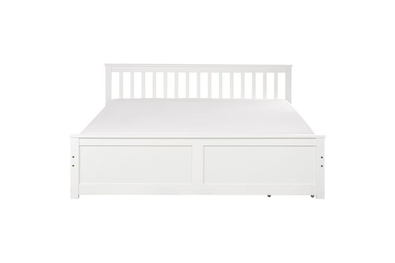 Säng med förvaringslådor Olendon Vit, 180x200 cm, 2 - Vit, 180x200 cm, 2 - Möbler - Säng - Sängar med förvaring - Dubbelsäng med förvaring