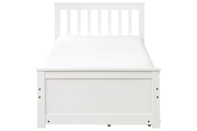 Säng med förvaringslådor Olendon Vit, 90x200 cm, 2 - Vit, 90x200 cm, 2 - Möbler - Säng - Sängar med förvaring