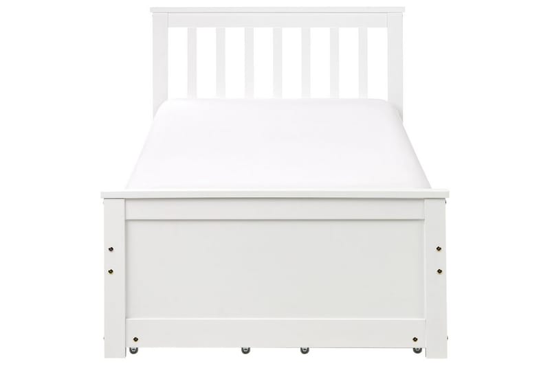 Säng med förvaringslådor Olendon Vit, 90x200 cm, 4 - Vit, 90x200 cm, 4 - Möbler - Säng - Sängar med förvaring