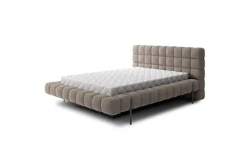 Säng med klädsel Eltap Magentta