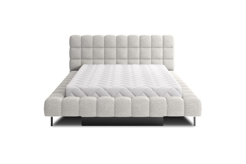 Säng med klädsel Eltap Magentta - 160x200 cm, Royal 04, Grå - Möbler - Säng - Sängar med förvaring
