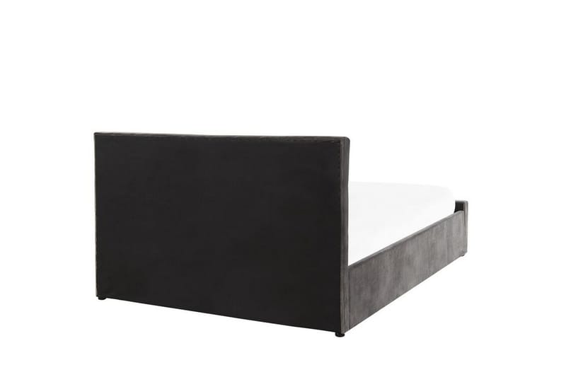 Saleux Förvaringssäng 140x200cm - Sammet/Grå - Möbler - Säng - Sängar med förvaring