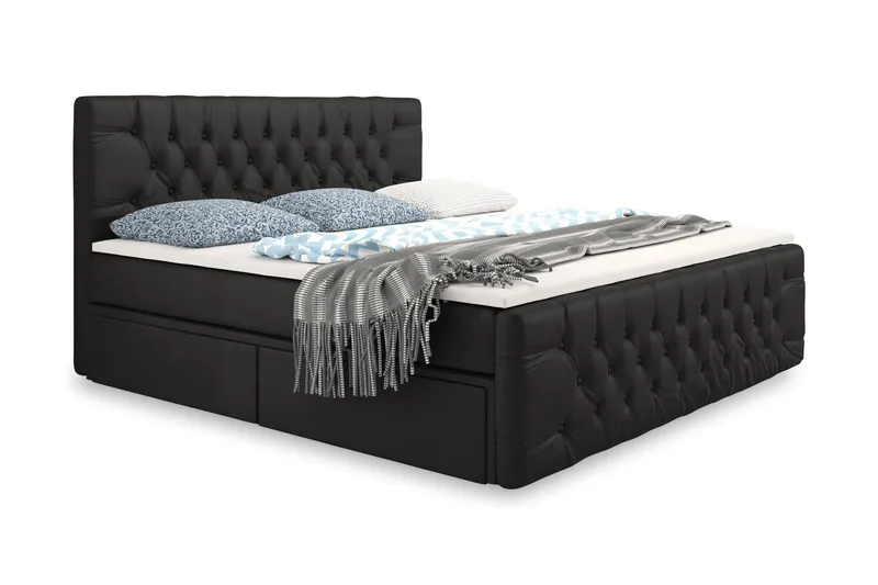 Velluto Sängpaket Förvaringssäng 160x200 cm - + Fler utföranden - Möbler - Säng - Sängar med förvaring