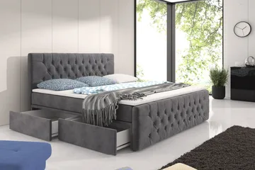 Velluto Sängpaket Förvaringssäng 160x200 cm - + Fler utföranden - Möbler - Säng - Sängar med förvaring
