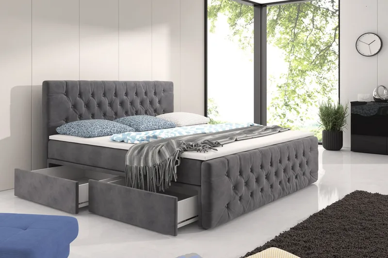 Velluto Sängpaket Förvaringssäng 180x200 cm - + Fler utföranden - Möbler - Säng - Sängar med förvaring