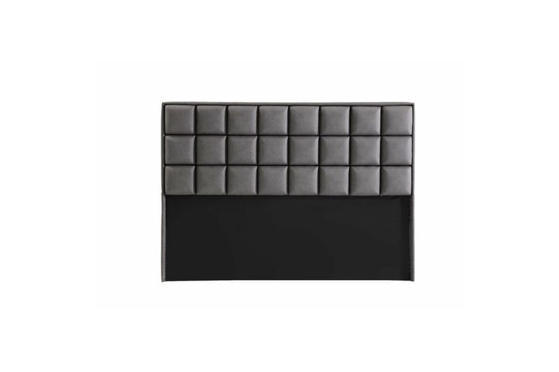 Sängbotten & Sänggavel för Enkel Säng Sube Grå - 100 x 38 x 200 cm - Möbler - Säng - Sängram & sängstomme