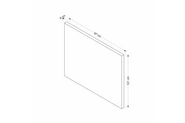 Sängbotten & Sänggavel för Enkel Säng Sube Grå - 90 x 38 x 190 cm - Möbler - Säng - Enkelsäng