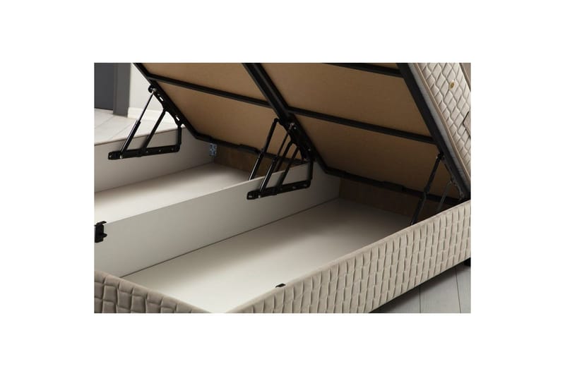 Sängbotten & Sänggavel för Enkel Säng Sudamal Brun - 120 x 110 x 200 cm - Möbler - Säng - Sängram & sängstomme