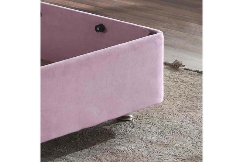 Sängbotten för Enkel Säng Rasul Single Pnk - 90 x 190 cm - Möbler - Säng - Sängram & sängstomme